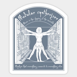 Modular Synth Player Sticker